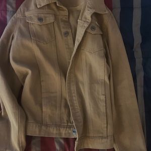 Liquor N’ Poker Jean Jacket in Mens size large.